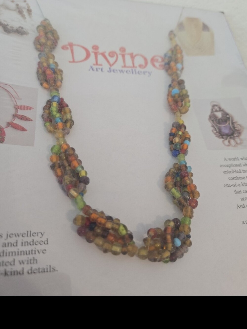 Multicolor Beaded Necklace
